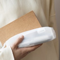 단순생활 EVA 방수 펜 파우치 대학생 필통 화이트, 단품