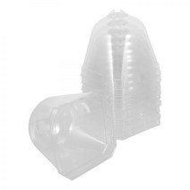 온실장 식물 비닐 아크릴 미니온실하우스 돔 클로슈 커버 습도 벨 정원 보호대 플라스틱 미니 동결 온실 시작 야채 보육, 7X7CM, 1개