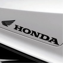 혼다 스쿠터 로고 데칼 PCX NMAX 바이크스티커 튜닝, 대형, 블랙