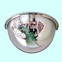 돔반사경 180도 천장 부착 시야확보 사각지대 400파이 볼록거울 점포 도난방지 안전거울 주차장
