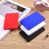 외장 하드 USB2.0 HDD 2.5 인치 250 320 500GB 1TB, 블랙, 60GB