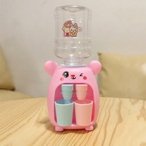 미니 정수기 필터 간이 휴대용 자취 1인가구 귀여운 차가운/ 물 주스 우유 마시는 분수 만화 주방 장난감 어린이를 위한 워터 디스펜서 선물, [02] PK