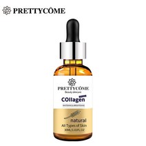 PRETTYCOME 콜라겐 페이스 세럼 화이트닝 브라이트닝 방지 에이징 링클 페이스 에센스 영양 보습 페이셜 케어 에센스, 03. 30ml