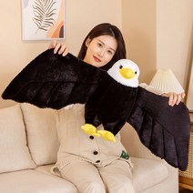 귀엽고 귀여운 대머리 독수리 인형, 40cm, PP면