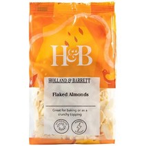 Holland & Barrett H&B 홀랜드앤바렛 플레이크 아몬드 150g Flaked Almonds, 1개