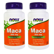 나우푸드 마카 페루인삼 에너지부스터 500mg 100베지캡슐 2팩 Now Foods Maca