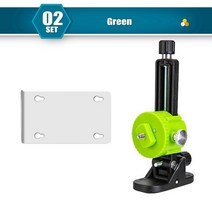소형레이저측정기 적외선 미니 레벨기 범 벽 브래킷 스레드 교수형 브래킷 홀더 강력한, 세트2
