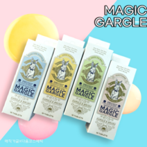 쓰리세컨즈 매직가글 씹는 고체 치약 휴대용 입냄새 제거 상쾌함이 오래가는 가글 충치 구취 제거 가글 (2가지타입), 레몬 향, 보틀 타입(36정)