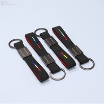 [mansubmall] 더뉴팰리세이드 연락처 폰넘버 각인 M스타일 3색 국기 포인트 차키 열쇠고리 키링 스웨이드 키홀더, 05_M스타일