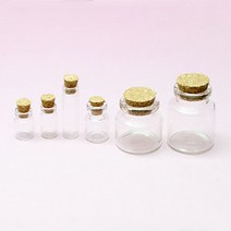 작고 귀여운 코르크마개 유리병/다용도 콜크유리병, _9737_D[2개]