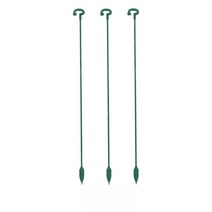 식물 꽃 줄기 고정 지지대 37cm 5개입 지주대 화초 묘목 넝쿨 원예 텃밭 작물, 누리마켓 본상품선택