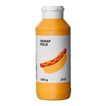 [WINZI_마켓] 감자탕소스 수입식자재 치킨 수입머스타드 업소용삼겹살소스 고기와사비, SENAP MILD 세나프 밀드 머스터드 마일드, WZ류_단일옵션, 1개