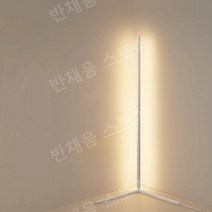 미니멀리스트 플로어 램프 거실 아우어룸 북유럽 가정용 침실 테이블 장스탠드 조명, J.3108흰색1.4m무단디밍