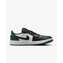 나이키(NIKE) 남성 골프화 에어 조던 1 로우 G 노블그린:블랙 DD9315-107