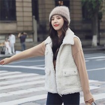 아벡꼬숑 몰빵샵 여성용 겨울 뽀송이 뽀글이 하이넥 베스트 2종 (6324266)