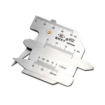 용접 게이지 도구 각장 게이지 용접검사 눈금자 갭자, 타입2) 눈금자 - 옵션이미지 참조