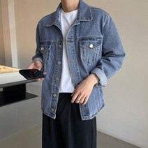 조군샵 아먼 오버핏 데님 자켓 JK3900