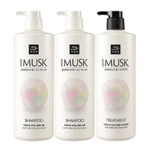 미쟝센 펄 샤이닝 샴푸+트리트먼트 1000ml 화이트머스크향(샴푸2+트리트먼트1), 5세트