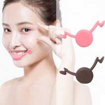 생기발랄 웃는상 만들기 이쁜미소 메이커 면접 비대칭교정 교정기, 브라운, 1개
