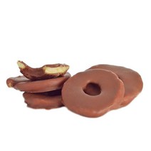 독일직구 고귀한 밀크 초콜릿 250g에 사과 반지 초콜릿 과일, 상세참조, 1개, 250g