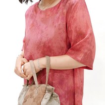 (주)화수목 천연염색 인견 러블리 블라우스