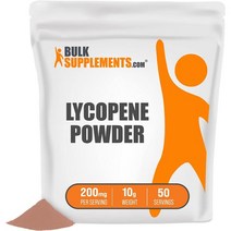 BulkSupplements.com 리코펜 분말 영양 남성용 100그램 3.5온스, 10 Gram