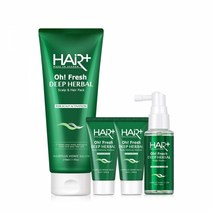 헤어플러스 오프레시 두피팩 210ml 1개+샴푸 50ml 2개+두피 스케일링 50ml 1개, 단품