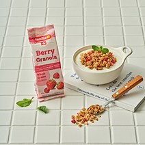 패밀리아 베리 크런치 뮤즐리 시리얼 50g x 10개 토핑