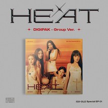 [예약판매 - 2023-09-08 발송] (여자)아이들 - 스페셜 앨범 HEAT [DIGIPAK- Group Ver.] - 북릿(20p)+포토카드(1종 랜덤)