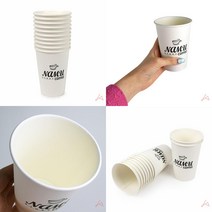 카페 일회용 13온스 핫컵 종이컵 10P