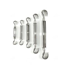 304스텐 후크 턴버클 장력조절 로프 와이어턴버클 M10, 1개