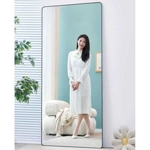 전신거울 대형 거실 카페 프레임 현관 인테리어, C