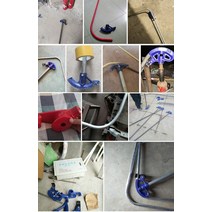 파이프 벤딩기 수동 파이프 벤더/튜브 벤딩 머신 온실 다기능 벤더 아연 도금 철 강관, 08 C Model 20mm