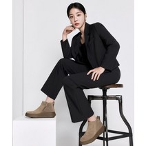 FITFLOP F-모드 여성 스웨이드 부츠 그레이 F-MODE ANKLE BOOT - SUEDE GM3-A76 294003