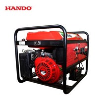 한도 산업용 발전기 3kw HD3600D 소형 가솔린, 7. HD7500DE 키시동/바퀴