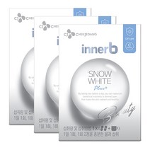 CJ 이너비 자외선 케어 피부 영양제 스노우 화이트 56캡슐, 56캡슐 x 3박스, 3개