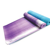 굿바디 PVC 요가매트, 마블 퍼플
