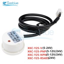 DC 5V 24V XKCY25 T12V 비접촉 액체 레벨 센서 스위치 검출기 외부 밀착형 NPNP Rs485 인터페이스 유량, 04 XKC-Y25-RS485 24V