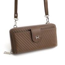 바네코 브이스티치 미니크로스백 가죽 장지갑겸용 JET2020(1)