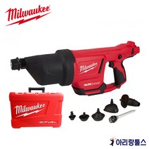 밀워키 M12 DCAG-0C 충전 에어타입 배수관 청소기 베어툴 케이스 포함 M12DCAG-0C, 1개