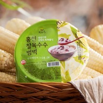 홍천 찰옥수수 범벅 150g x 15개, 없음