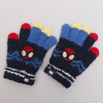 마블 유아동 탁텔 손가락 장갑 어린이 니트 장갑 초등 플리스 장갑 날개사 요술