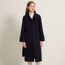 [올리브데올리브] [나연 기은세착용] 빅카라 핸드메이드 코트 OW2WH6130