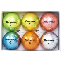 크로맥스 골프공 Chromax Metallic M5 Colored Golf Balls, blue