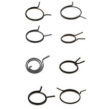 스프링 용수철 압축교체용 스프링 문 손잡이 레버 래치 내부 코일 수리 스핀들 잠금 토션 5 개, 10 FW-MSDNH