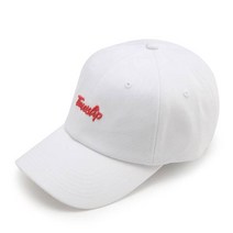 타임슬립 리빙 코랄 볼캡 화이트