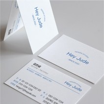 심플명함 (헤이주드1), 22. 단면 커스텀 디자인(원하시는 디자인) 01