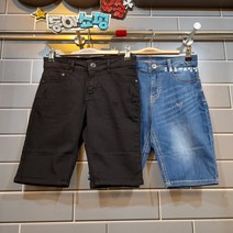 유솔 허리조절가능.스판잘되는 4.5부 쿨맥스 데님 29.9 ULTH21402