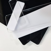 피노마켓 아크릴판 투명/백색/컬러 2T 3T 5T 8T 10T 재단 라운드 가공, 라운드B, 백색