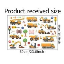 관리기 소형 농기계 배토기 동력 경운기 베토기 구굴기 논 쟁기 두둑성형기 자동채밀기 땅파는기계 트렉터 아세아 밭가는기계 텃밭 미니 트랙터 밭갈이 콤바인도로 스티커 어린이 방 창, 40x60cm